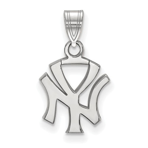 14kw MLB  New York Yankees Small NY Alternate Pendant