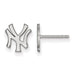 14kw MLB  New York Yankees XS NY Alternate Post Earrings