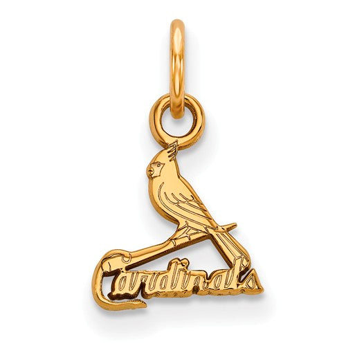 14ky MLB  St. Louis Cardinals XS Logo Pendant