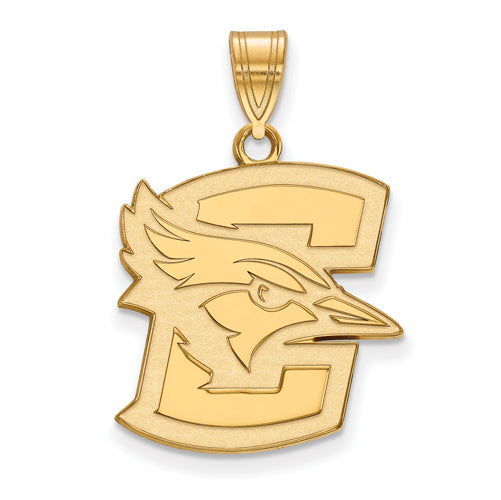 SS w/GP Creighton University Large Bluejay Pendant