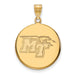 14ky Middle Tennessee State University Large Disc Pendant