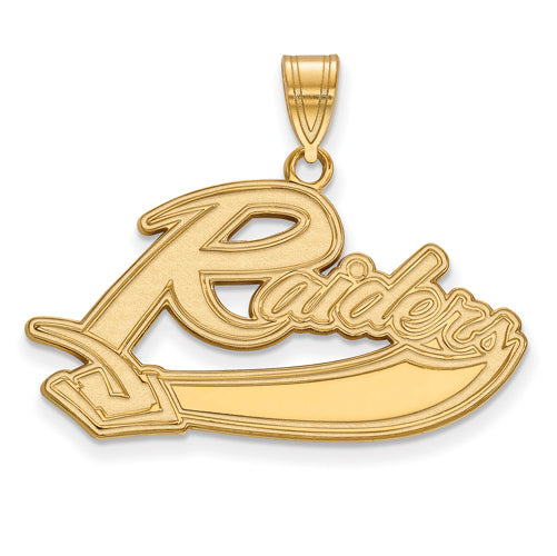 14ky Mt Union College Large Pendant