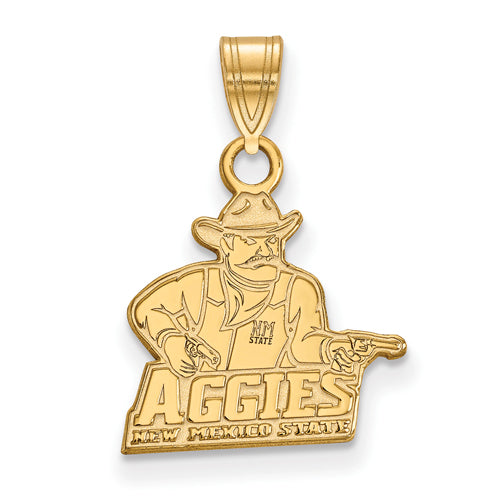14ky New Mexico State University Small Aggies Pendant