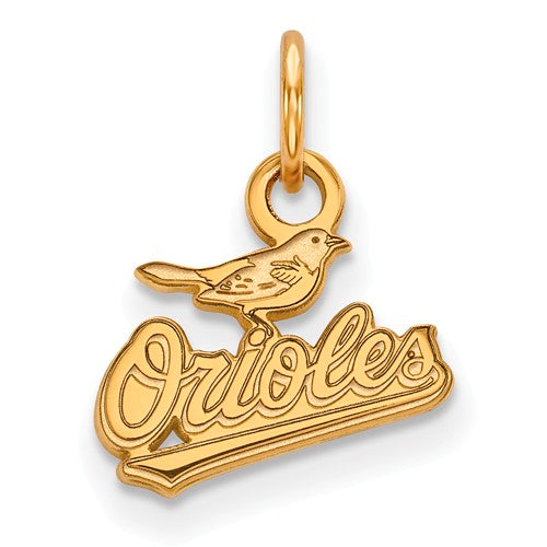 14ky MLB  Baltimore Orioles XS Pendant