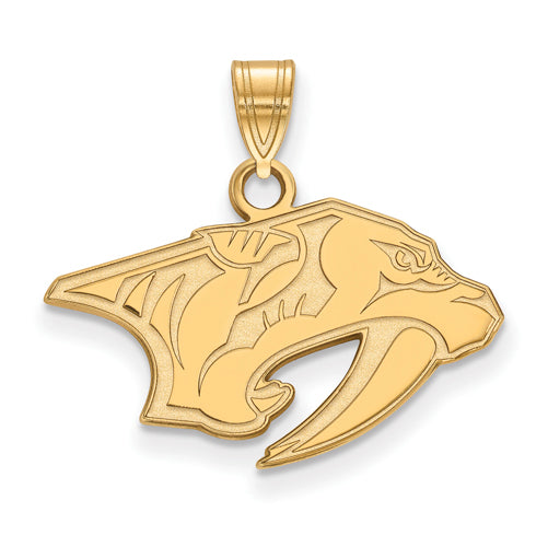 SS w/GP NHL Nashville Predators Small Pendant