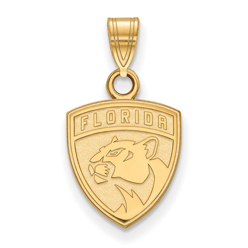 SS w/GP NHL Florida Panthers Small Pendant