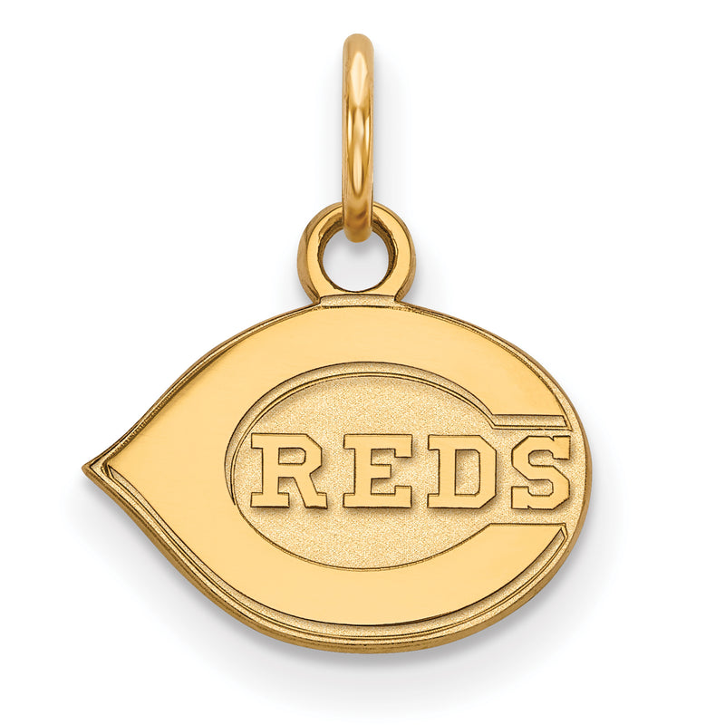 SS w/GP MLB LogoArt Cincinnati Reds Extra Small Pendant
