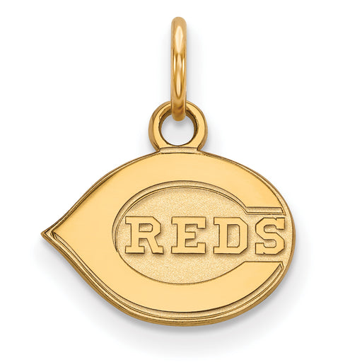 SS w/GP MLB LogoArt Cincinnati Reds Extra Small Pendant