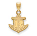 SS w/GP Rollins College Small Pendant