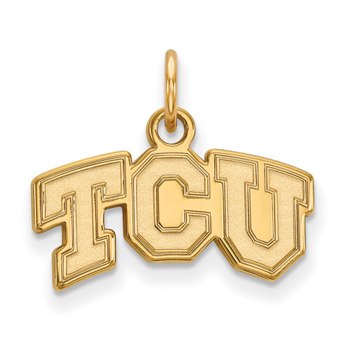 14k Gold Plated Silver Louisiana State XS (Tiny) Mascot Charm Pendant