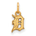 14ky MLB  Detroit Tigers XS Pendant