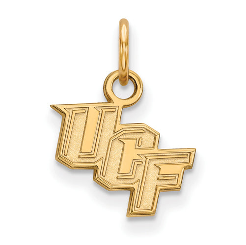 10ky University of Central Florida XS slanted UCF Pendant