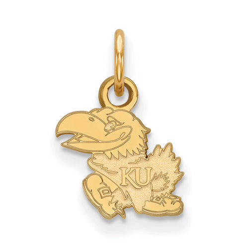 10ky University of Kansas XS Jayhawk Pendant