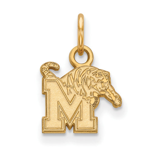 14ky University of Memphis XS Tigers Pendant