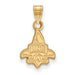 SS w/GP University of New Orleans Small Pendant