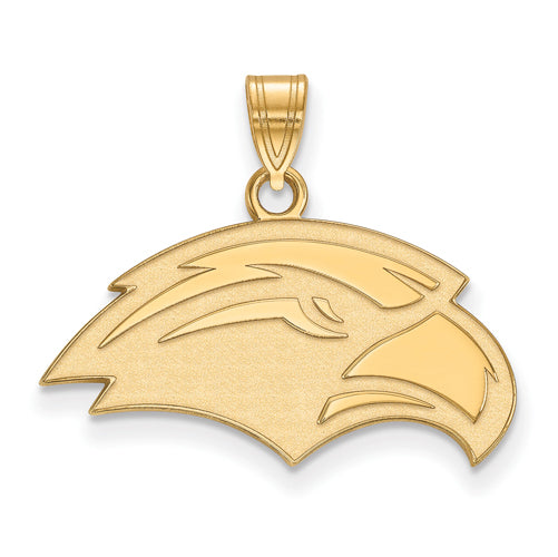 10ky University of Southern Miss Small Eagle Pendant