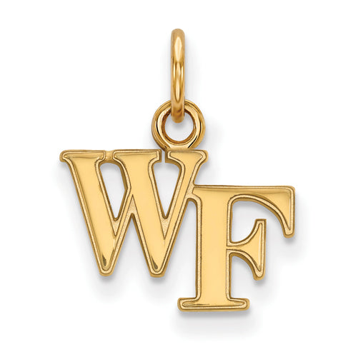 14ky Wake Forest University XS WF Pendant