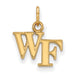 SS w/GP Wake Forest University XS WF Pendant