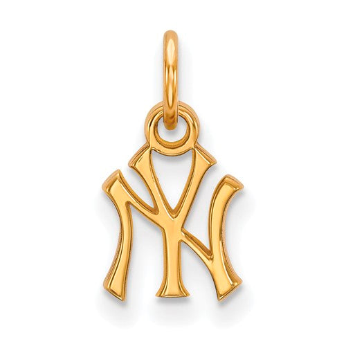 14ky MLB  New York Yankees XS NY Pendant