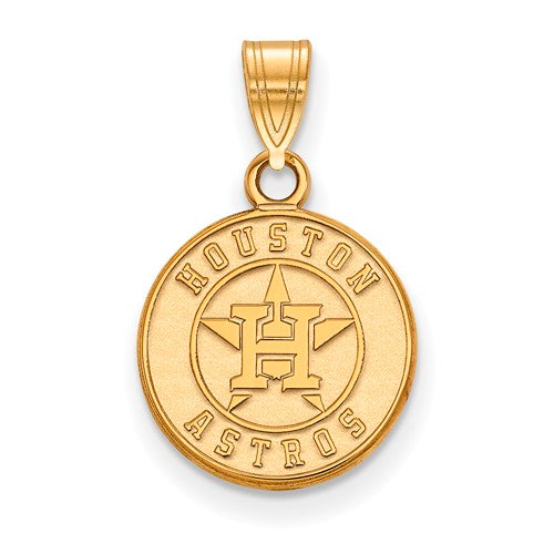 14ky MLB  Houston Astros Small Pendant