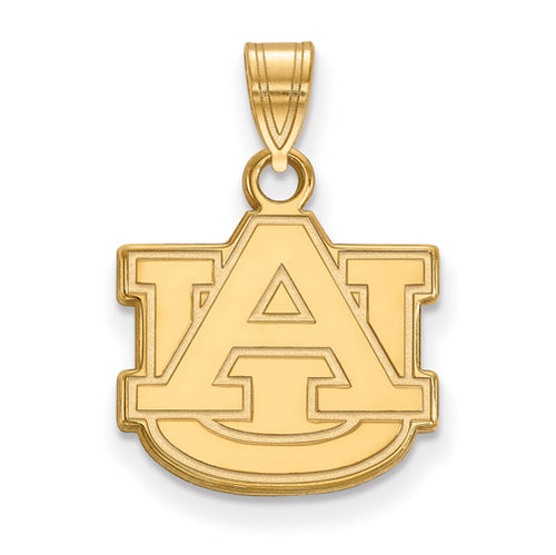 SS w/GP AU Auburn University Small Pendant