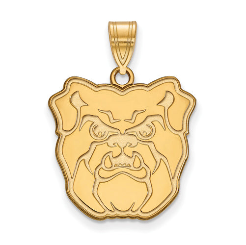 14ky Butler University Large Bulldog Pendant