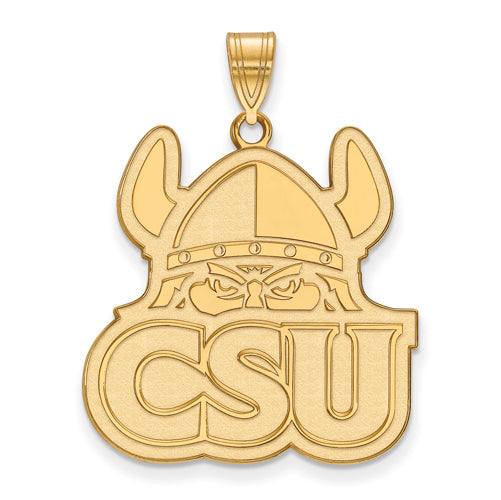 SS w/GP Cleveland State University XL Pendant