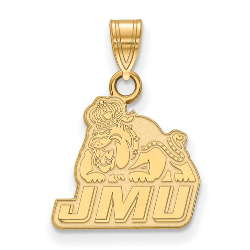14ky James Madison University Small JMU Dukes Pendant