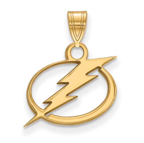 SS w/GP NHL Tampa Bay Lightning Small Pendant