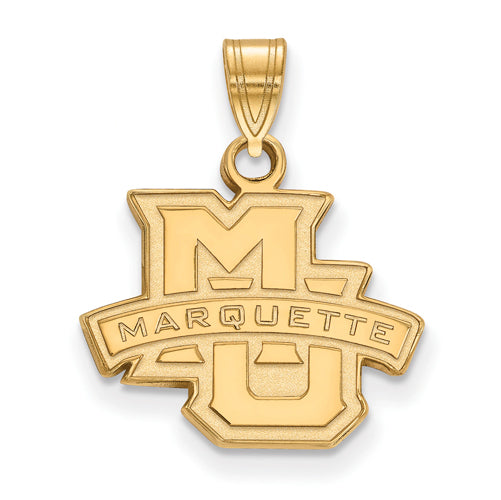 14ky Marquette University Small Athletics Pendant