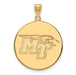 SS w/GP Middle Tennessee State U XL Disc Pendant