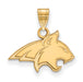 14ky Montana State University Small Bobcat Pendant