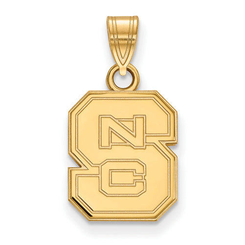 14ky North Carolina State University Small Pendant