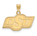 SS w/GP Oklahoma State University Small Pendant