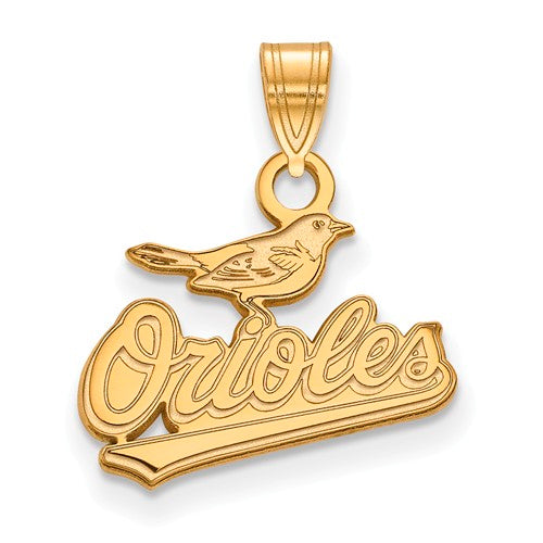 14ky MLB  Baltimore Orioles Small Pendant
