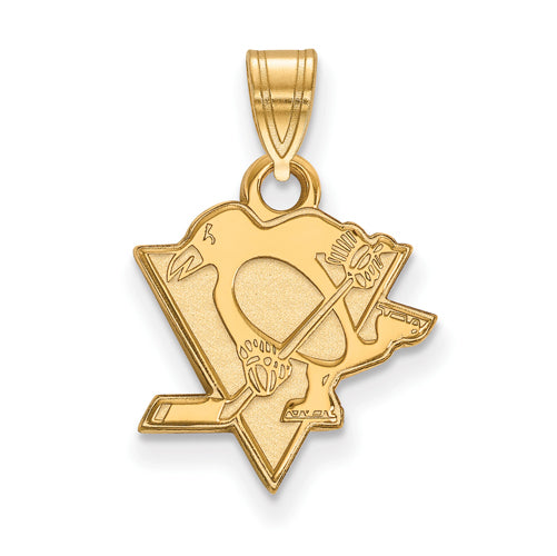 SS w/GP NHL Pittsburgh Penguins Small Pendant