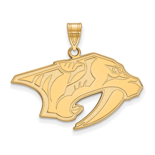 SS w/GP NHL Nashville Predators Large Pendant