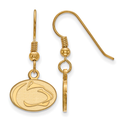 SS w/GP Penn State University XS Nittany Lion Dangle Earrings