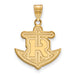 SS w/GP Rollins College Large Pendant