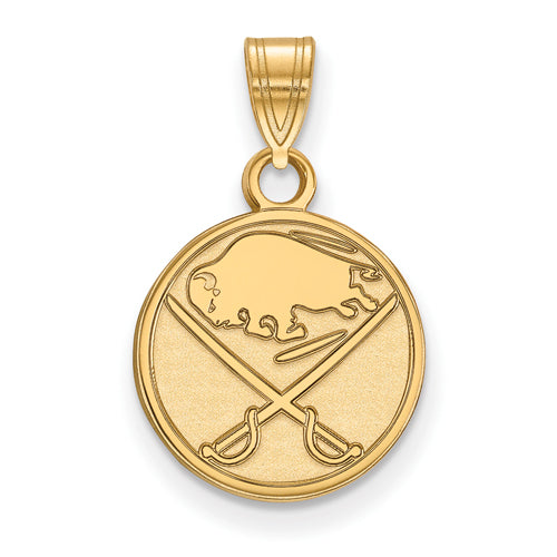 10ky NHL Buffalo Sabres Small Pendant