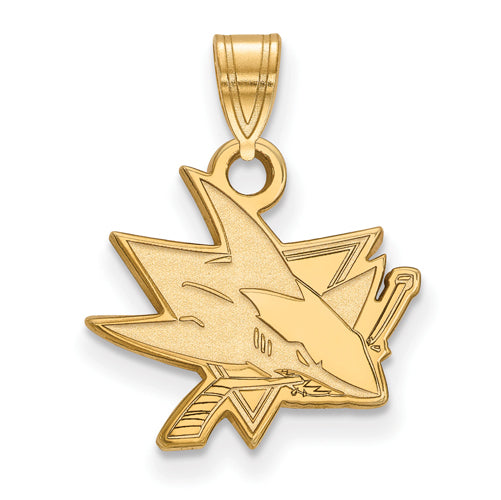 SS w/GP NHL San Jose Sharks Small Pendant