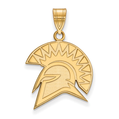 SS w/GP San Jose State Univ Large Spartans Pendant
