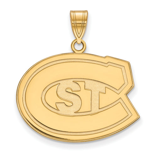 14ky St. Cloud State Large Logo Pendant