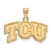 14ky Texas Christian University Small TCU Pendant