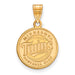 14ky MLB  Minnesota Twins Medium Logo Pendant