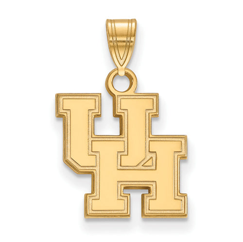 14ky University of Houston Small Pendant