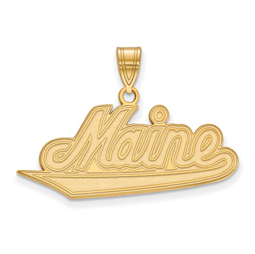 10ky University of Maine Large Pendant