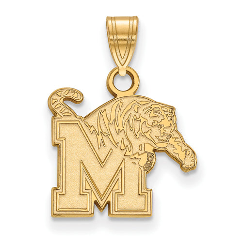 10ky University of Memphis Small Tigers Pendant