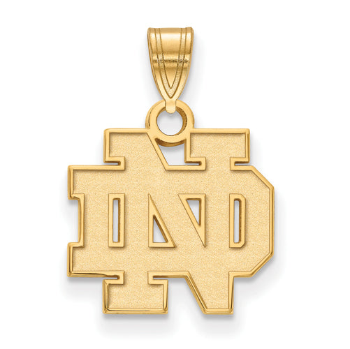SS GP University of Notre Dame Small ND Pendant