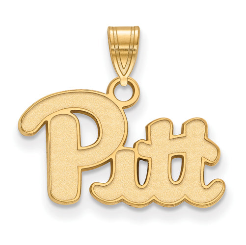 SS w/GP University of Pittsburgh Small Pitt Pendant